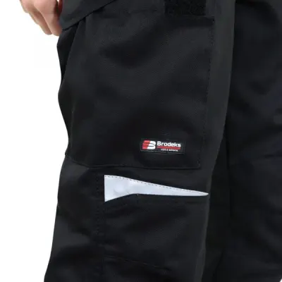 Женский рабочий костюм Brodeks KS 228 + KS 328, черный