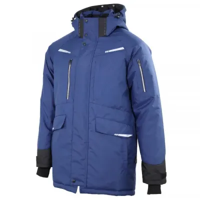 Зимний рабочий костюм Brodeks KW215 + KW306, синий/черный