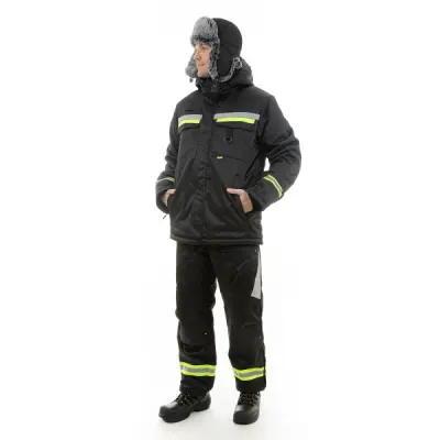 Шапка-ушанка Brodeks KM 109, черная