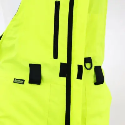 Зимний полукомбинезон Brodeks KW 406, желтый/черный