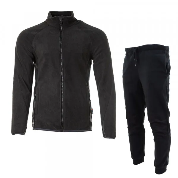 Костюм флисовый BRODEKS KS 211+KS 307 черный/черный