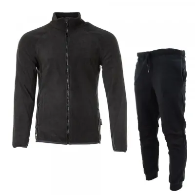 Костюм флисовый BRODEKS KS 211+KS 307 черный/черный