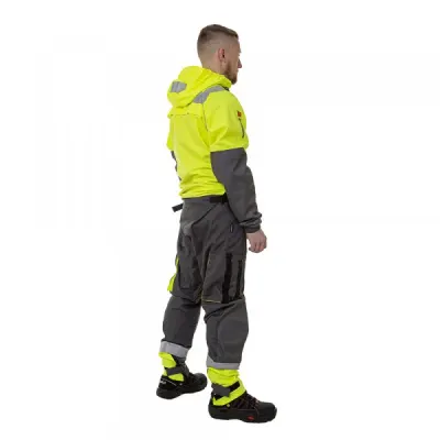 Комбинезон BRODEKS KS 503, желтый/серый