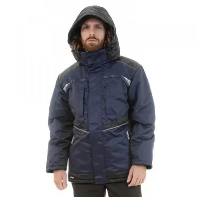 Куртка мужская зимняя Brodeks KW 206, синий/черный