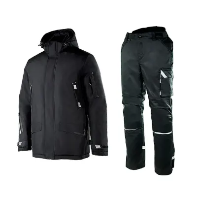 Зимний рабочий костюм Brodeks KW 204 + KW 304, черный