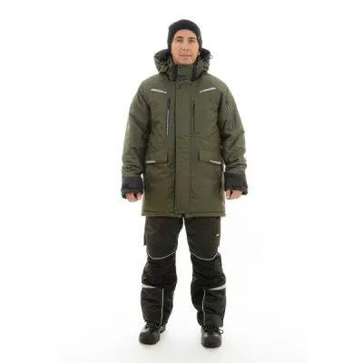 Парка мужская зимняя Brodeks KW 215, хаки