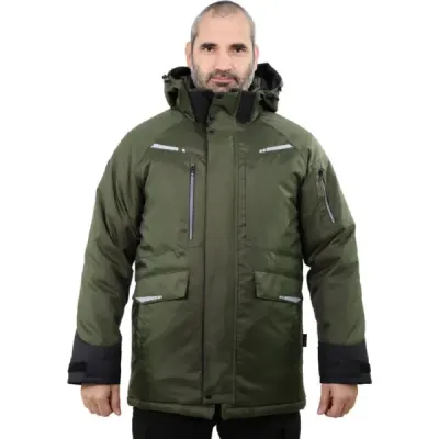 Парка мужская зимняя Brodeks KW 215 plus, хаки