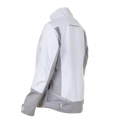 Куртка женская рабочая Brodeks KS 228, белый/серый