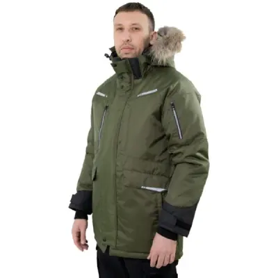 Парка мужская зимняя Brodeks KW 215 plus, хаки