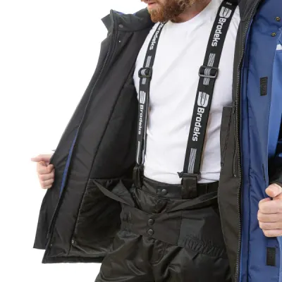 Парка мужская зимняя Brodeks KW 215, синий