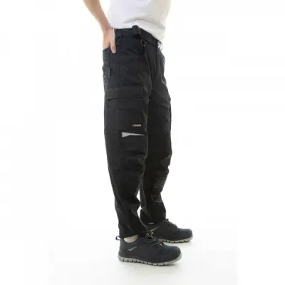 Брюки мужские летние Brodeks KS 302, черный
