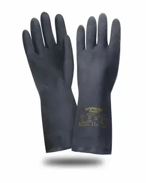 Перчатки "ХЕВИ ВЕЙТ" р.M,L,XL,XXL (латекс, полихлоропрен, хл. сл., т.0,67/дл.320мм) уп 144