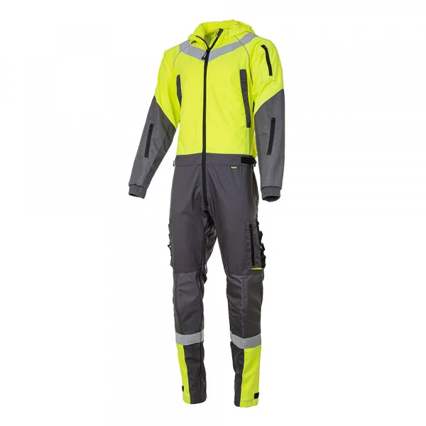 Комбинезон BRODEKS KS 503, желтый/серый