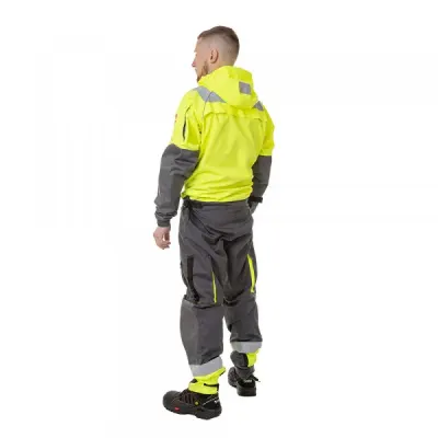 Комбинезон BRODEKS KS 503, желтый/серый